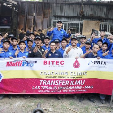 Transfer Ilmu Las Teralis dengan Mesin MIG-MAG oleh Multipro Welding di Cirebon